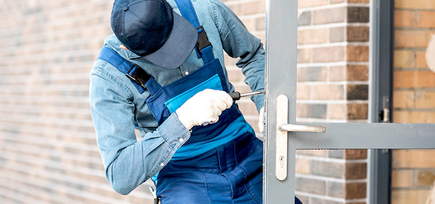 Pivot Storefront Door Locks Installation in Farmersville, California